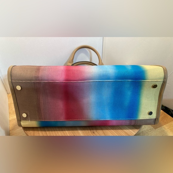 International Concepts Large Ombre Caitlinn Tote - Picture 10 of 11